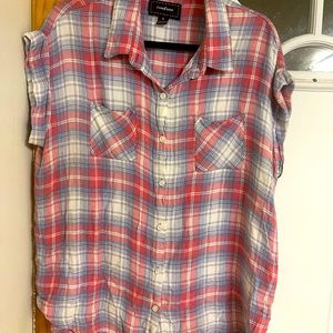 Womens plaid top